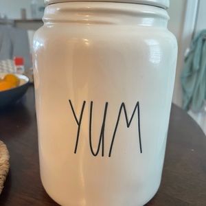 RAE DUNN *yum* canister
